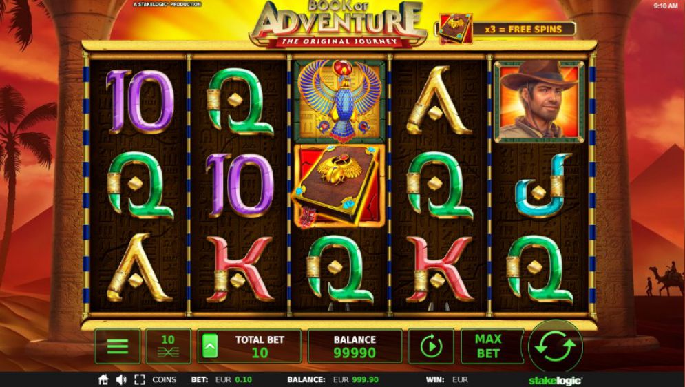 Обзор слота «Book of Adventure» от Casino Paribet